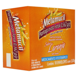 METAMUCIL SOLUVEL LARANJA 10X5,85G