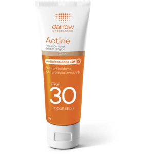 PROTETOR SOLAR ACTINE COM COR FPS30 DARROW 40G
