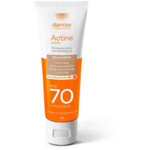 PROTETOR SOLAR ACTINE PELE MORENA FPS70 DARROW 40G