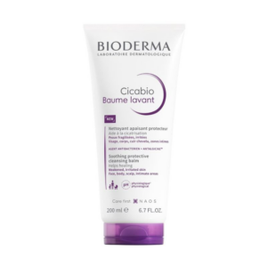 BALSAMO DE LIMPEZA ULTRARREPARADOR CALMANTE SEM PERFUME BIODERMA CICABIO BISNAGA 200ML