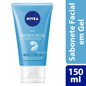 SABONETE GEL FACIAL NIVEA EQUILIBRIO NUTRITIVO BISNAGA 150ML