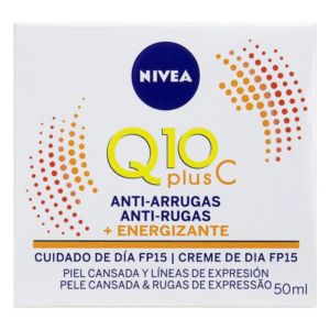 CREME FACIAL ANTISSINAIS DIA FPS15 Q10 ENERGY NIVEA 50G