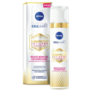 CREME FACIAL CELLULAR LUMINOUS ANTIMARCAS FLUIDO FPS50 NIVEA 40ML
