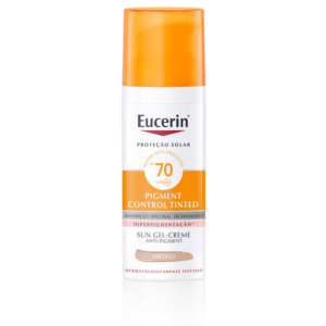 PROTETOR SOLAR FACIAL PIGMENT CONTROL MEDIO FPS70 EUCERIN 50G