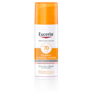 PROTETOR SOLAR FACIAL PIGMENT CONTROL CLARO FPS70 EUCERIN 50G