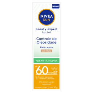 PROTETOR SOLAR NIVEA FACE BEAUTY EXPERT COR F60 NIVEA 50G