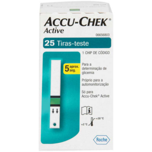 ACCU-CHEK ACTIVE C/25 TIRAS