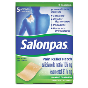 SALONPAS PATCH ADESIVO ENVELOPE 5 UNIDADES