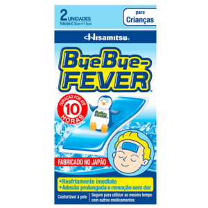 BYE BYE FEVER CRIANCA 2 UNIDADES
