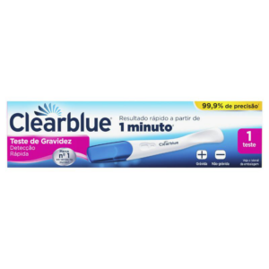 TESTE CLEARBLUE GRAVIDEZ PLUS