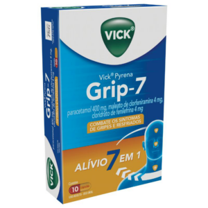 VICK PYRENA GRIP-7 C/10 CAPSULAS