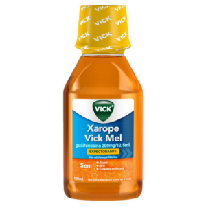 EXPECTORANTE 200MG/12,5ML MEL VICK FRASCO 100ML XAROPE
