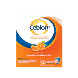 CEBION VITAMINA C 1G C/30 COMPRIMIDOS EFERVESCENTES