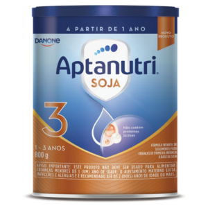 FORMULA INFANTIL DE SEGUIMENTO PARA CRIANCAS DE PRIMEIRA INFANCIA A BASE DE SOJA APTANUTRI SOJA 3 LATA 800G