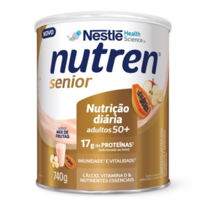 NUTREN SENIOR MIX DE FRUTAS COMPOSTO LACTEO NESTLE LATA 740G