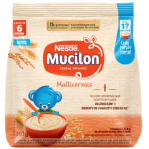 CEREAL INFANTIL MUCILON MULTICEREAIS 360G