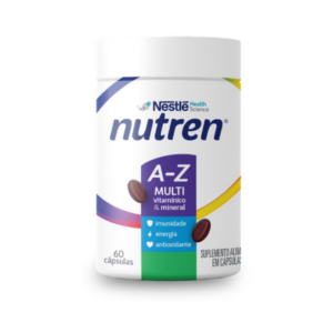 SUPLEMENTO ALIMENTAR NUTREN MULTIVITAMINICO A-Z C/60 CAPSULAS