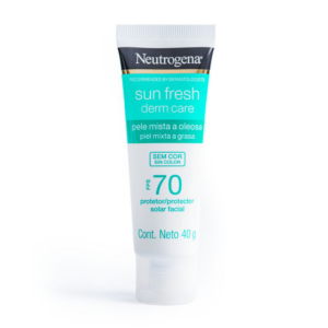 PROTETOR SOLAR NEUTROGENA SUN FRESH FACIAL ANTIOLIOSIDADE FPS70 40G