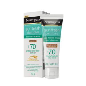 PROTETOR SOLAR NEUTROGENA SUN FRESH FACIAL PELE NEGRA FPS70 40G