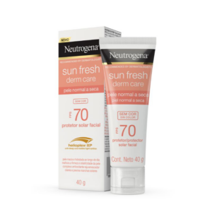 PROTETOR SOLAR NEUTROGENA SUN FRESH FACIAL S/COR PELE NORMAL A SECA FPS70 40G