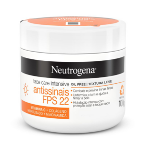 NEUTROGENA CREME FACE CARE INTENSIVE FPS22 100G