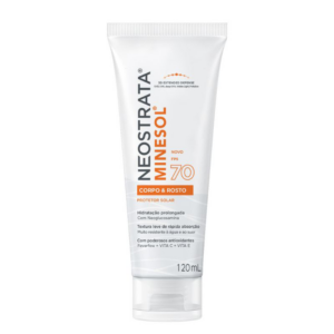 PROTETOR SOLAR NEOSTRATA MINESOL CORPO E ROSTO FPS70 120ML