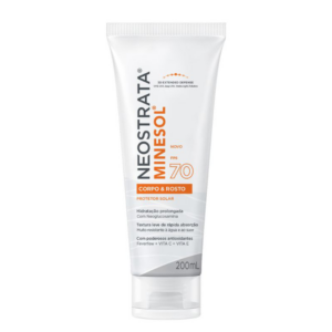 PROTETOR SOLAR NEOSTRATA MINESOL CORPO E ROSTO FPS70 200ML