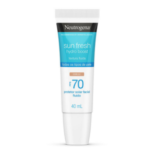 PROTETOR SOLAR NEUTROGENA SUN FRESH FACIAL HYDRO BOOST COR 2.0 FPS70 40ML