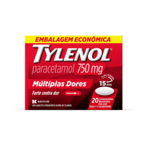 TYLENOL 750MG C/20 COMPRIMIDOS