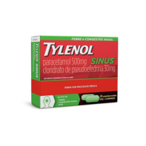 TYLENOL SINUS 500MG C/24 COMPRIMIDOS