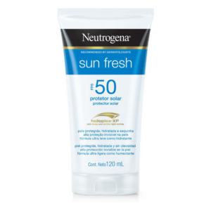 PROTETOR SOLAR NEUTROGENA SUN FRESH FACIAL E CORPORAL FPS50 120ML