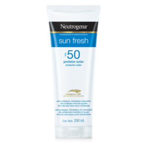 PROTETOR SOLAR NEUTROGENA SUN FRESH FACIAL E CORPORAL FPS50 200ML