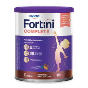 FORMULA INFANTIL FORTINI COMPLETE DANONE CHOCOLATE LATA 800G