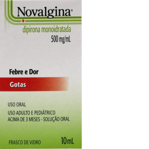 NOVALGINA GOTAS VIDRO 10ML