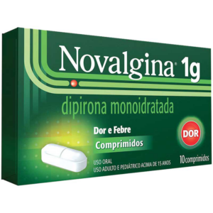 NOVALGINA 1G C/10 COMPRIMIDOS