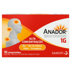 ANADOR 1G C/ 10 COMPRIMIDOS