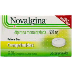 NOVALGINA 500MG C/30 COMPRIMIDOS