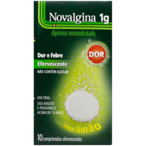NOVALGINA EFERVESCENTE 1G C/10 COMPRIMIDOS