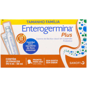 ENTEROGERMINA PLUS 5ML C/10 FRASCOS
