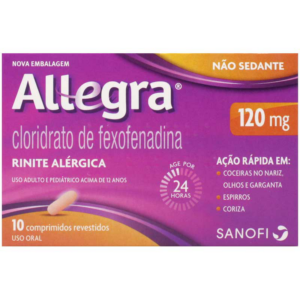 ALLEGRA 120MG C/10 COMPRIMIDOS