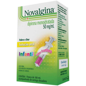 NOVALGINA SOLUCAO ORAL 50MG 100ML