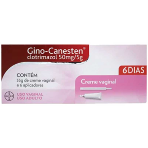 GINO CANESTEN CREME 50MG/5G 35G + 6 APLICADORES