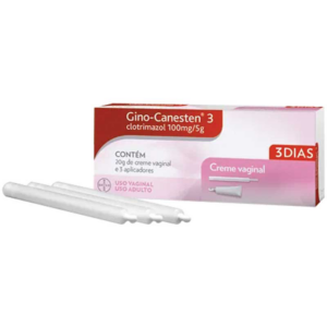 GINO CANESTEN 100MG/5G 20G + 3 APLICADORES