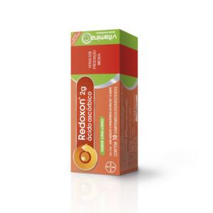 REDOXON 2G C/10 COMPRIMIDOS EFERVESCENTES SABOR LIMA/LIMAO