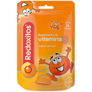 REDOXON KIDS LARANJA COM 25 GOMAS