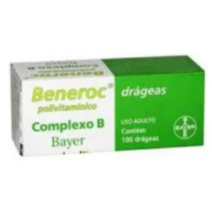 BENEROC POLIVITAMINICO COMPLEXO B X100 DRAGEAS