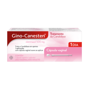 GINO CANESTEN CAPSULA VAGINAL 500MG + 1 APLICADOR