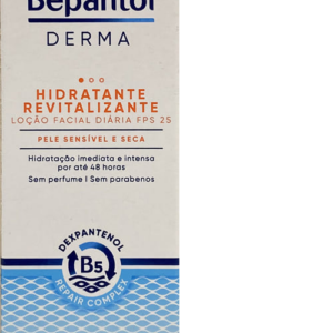 BEPANTOL DERMA LOCAO HIDRATANTE FACIAL REVITALIZANTE FPS25 50ML