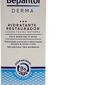 BEPANTOL DERMA LOCAO HIDRATANTE FACIAL NOTURNA RESTAURADOR 50ML