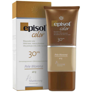 EPISOL PROTETOR SOLAR COR MORENA FPS30 40G
